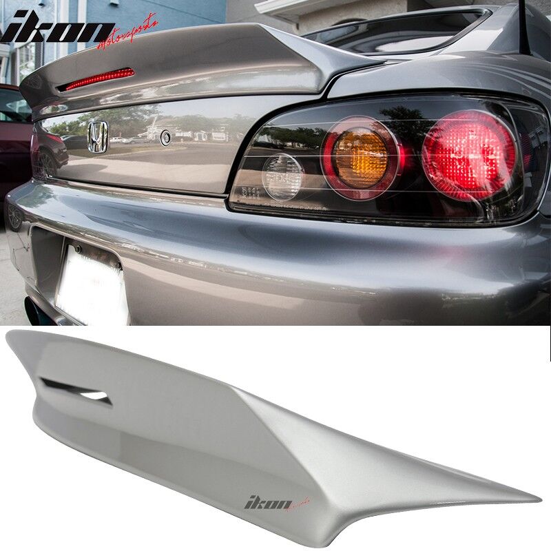 2000-2009 Honda S2000 AP1/AP2 TM Painted Trunk Spoiler #NH552M Sebring Silver Metallic