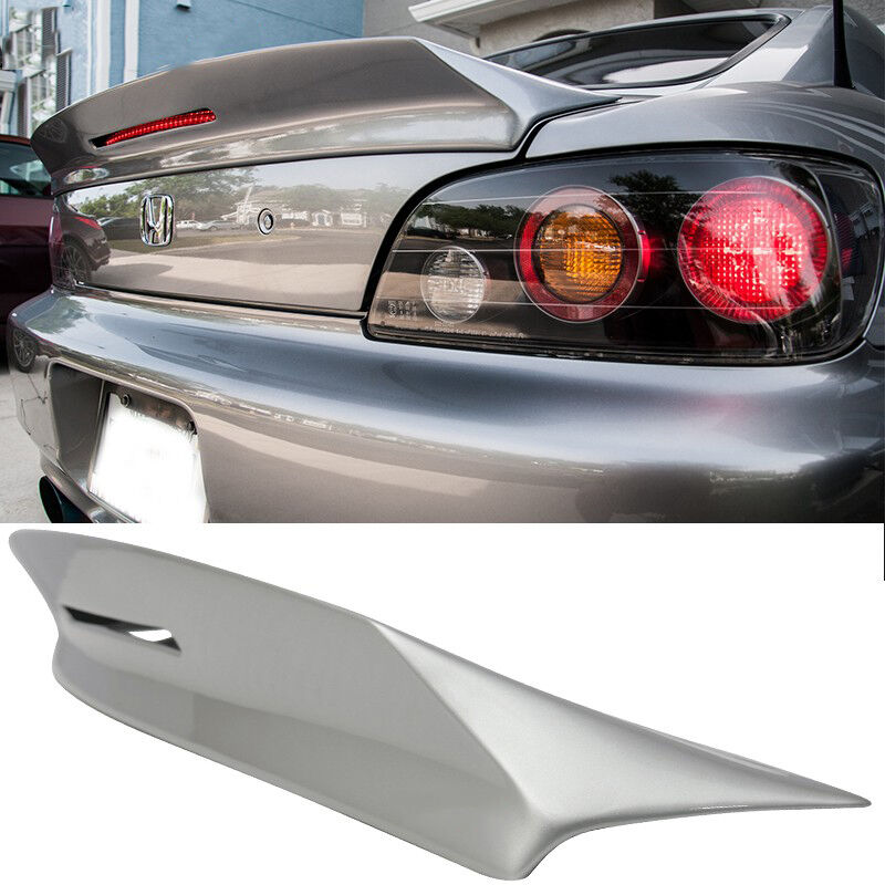 2000-2009 Honda S2000 AP1/AP2 TM Painted Trunk Spoiler #NH552M Sebring Silver Metallic - AST-HS200TM-NH552M