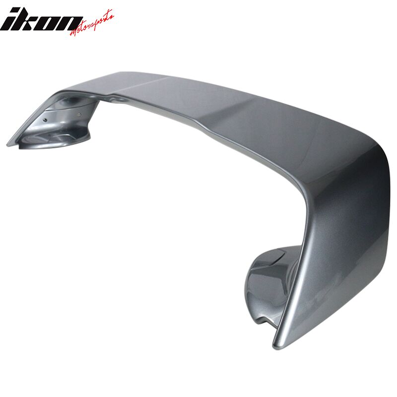 2008-2017 Mitsubishi Lancer EVO X Trunk Spoiler Painted #U17 Mercury Gray Metallic