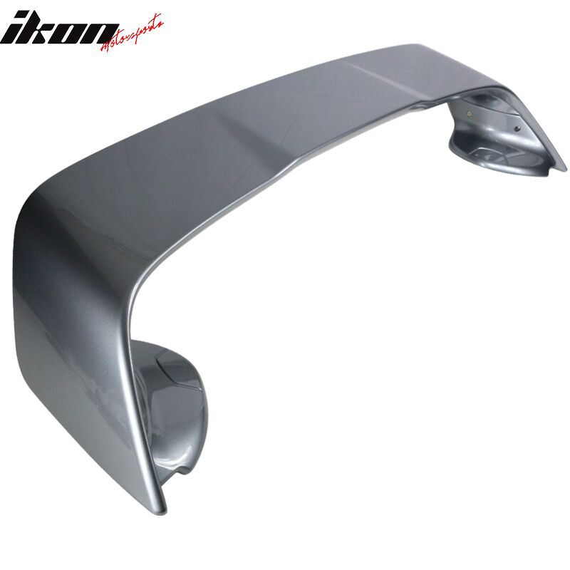2008-2017 Mitsubishi Lancer EVO X Trunk Spoiler Painted #U17 Mercury Gray Metallic