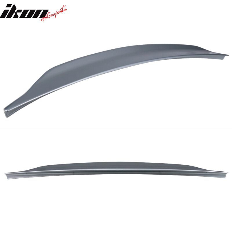2008-2017 Mitsubishi Lancer EVO X JDM Duckbill Trunk Spoiler Painted Cool Silver Metallic