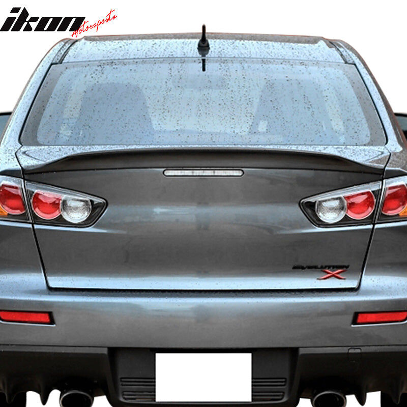 2008-2015 Mitsubishi Lancer EVO X ABS #D14 Cosmic Blue Metallic Rear Spoiler Wing