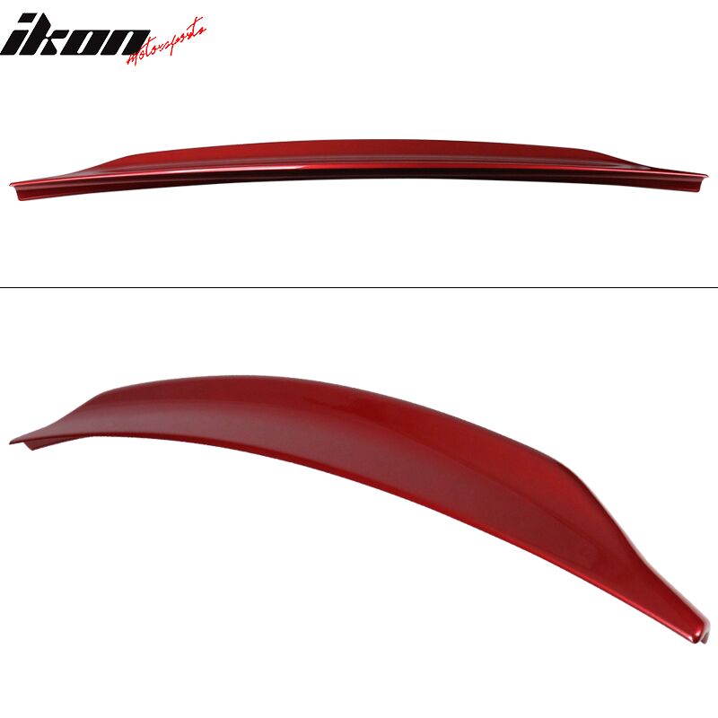 2008-2017 Mitsubishi Lancer EVO X JDM Duckbill Trunk Spoiler Painted Rally Red Metallic