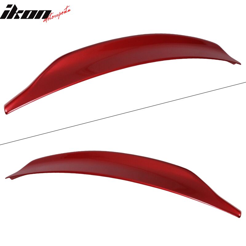 2008-2017 Mitsubishi Lancer EVO X JDM Duckbill Trunk Spoiler Painted Rally Red Metallic