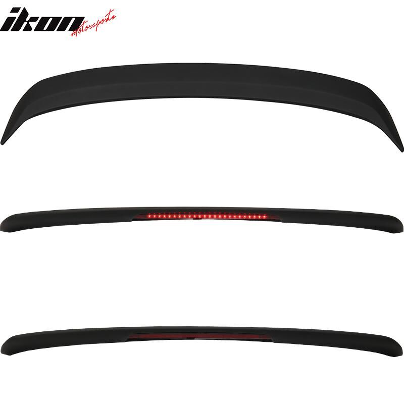 2013-2015 Nissan Altima Trunk Spoiler w/LED Matte Black
