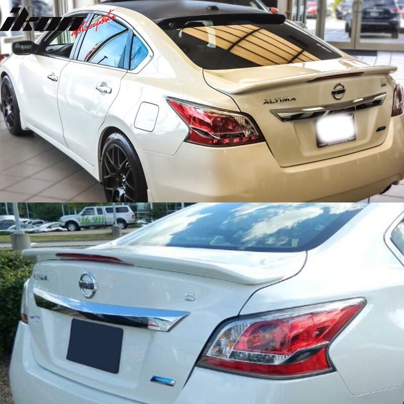 2013-2015 Nissan Altima Trunk Spoiler w/LED Matte Black