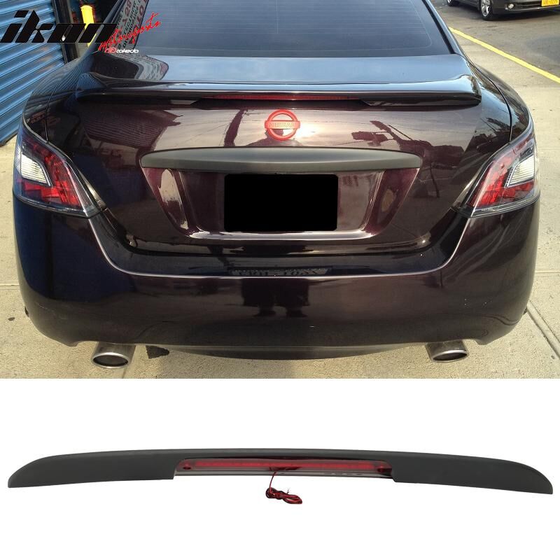 2009-2015 Nissan Maxima Sedan OEM Style Trunk Spoiler w/LED