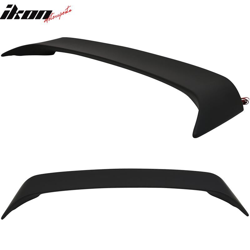2002-2006 Toyota Camry 4DR Sedan OEM Style Trunk Spoiler w/LED Matte Black