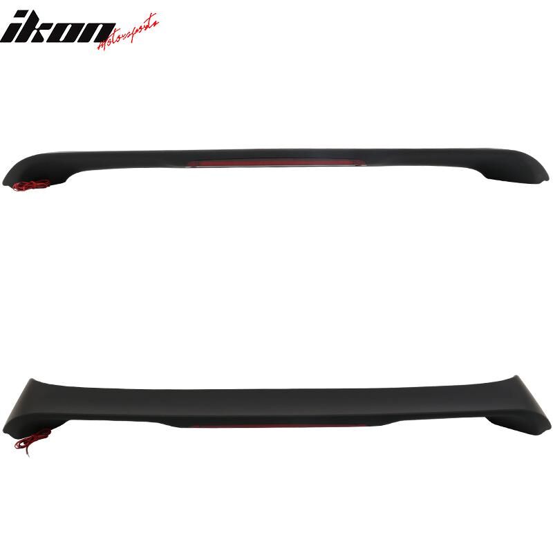 2002-2006 Toyota Camry 4DR Sedan OEM Style Trunk Spoiler w/LED Matte Black