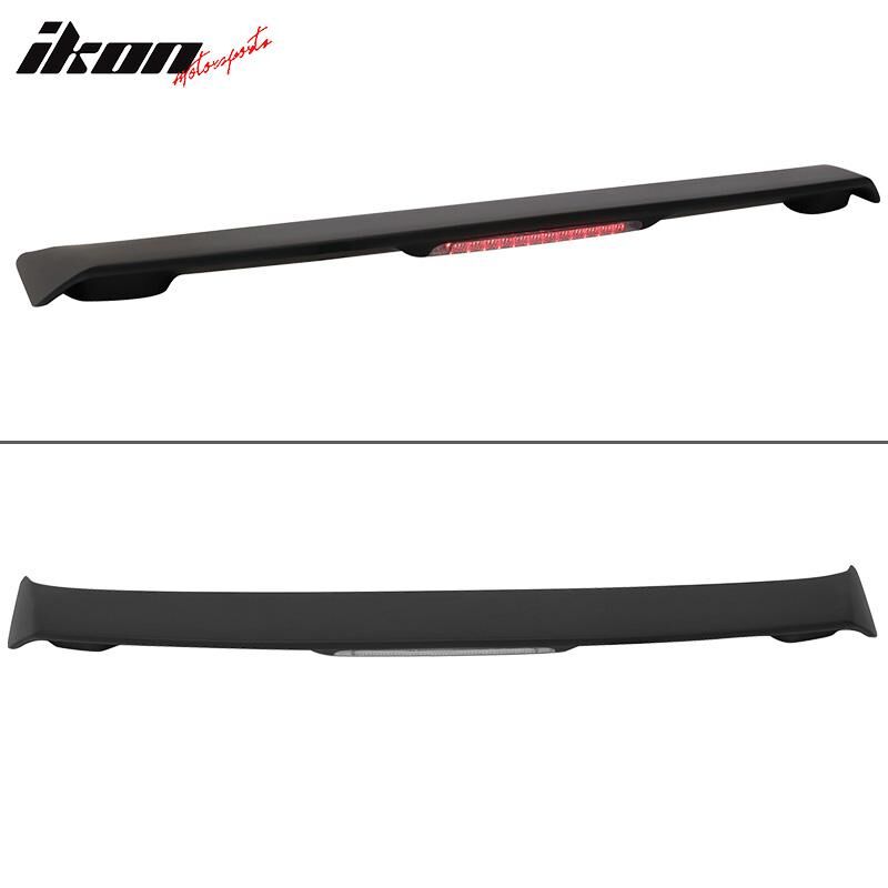 2009-2013 Toyota Corolla 4DR Sedan Trunk Spoiler w/LED Matte Black