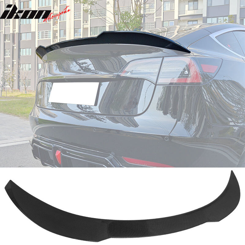 2017-2023 Tesla Model 3 Performance Style Rear Trunk Spoiler Wing