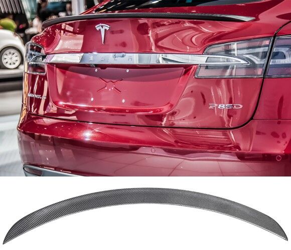 2012-2018 Tesla Model S Performance Rear Trunk Spoiler Wing-Carbon Fiber