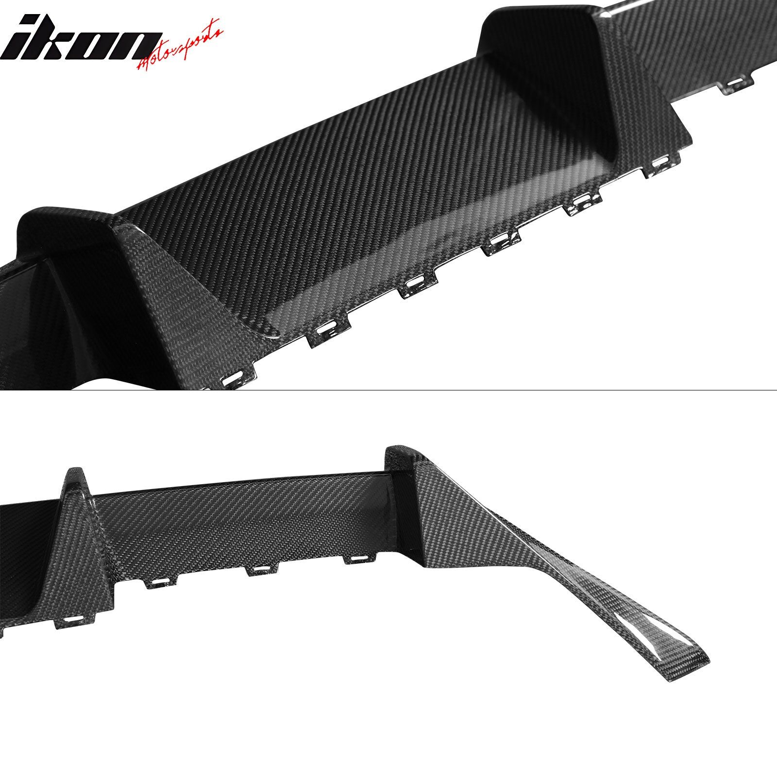 2023-2024 BMW 2-Series M2 G87 M-Performance Style Carbon Fiber Rear Bumper Diffuser