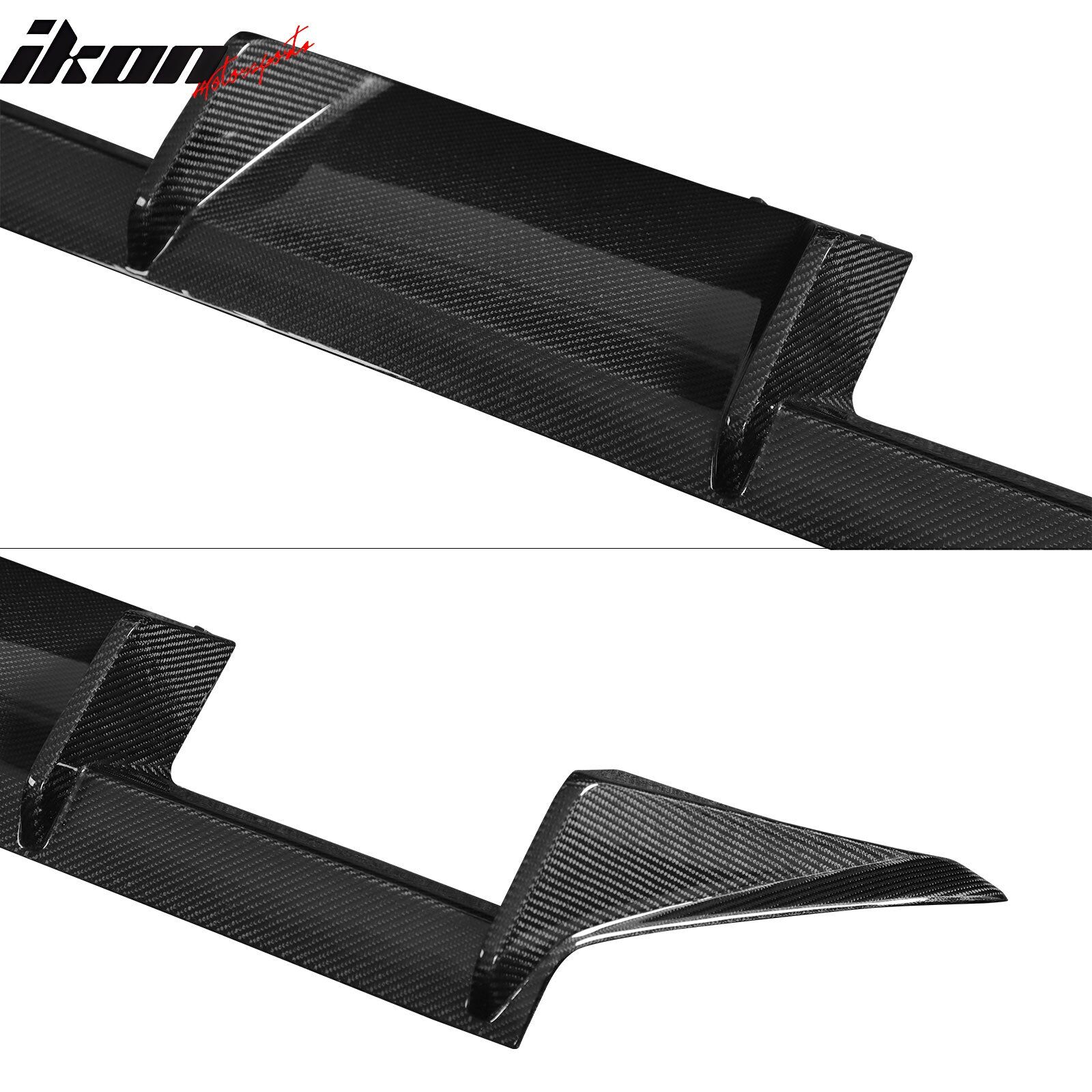 2023-2024 BMW 2-Series M2 G87 M-Performance Style Carbon Fiber Rear Bumper Diffuser