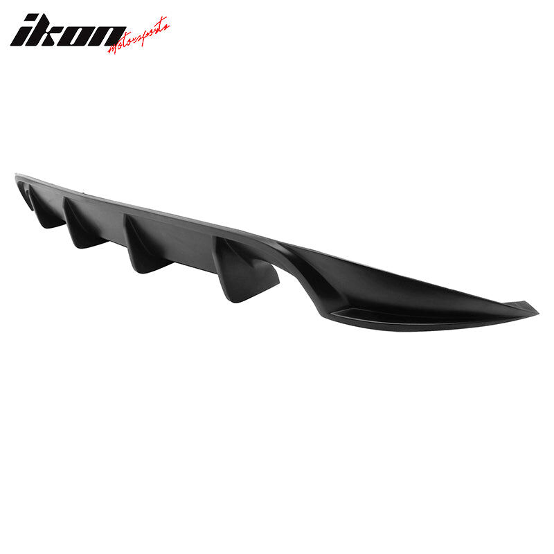 2016-2018 Nissan Maxima Sedan Polyurethane Black Rear Bumper Diffuser