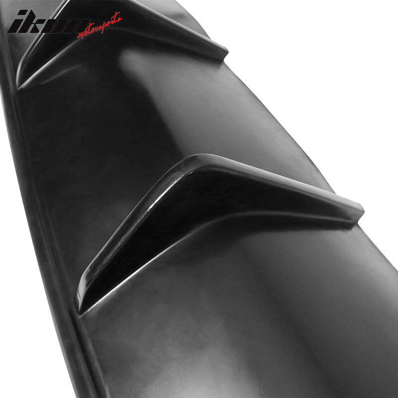 2016-2018 Nissan Maxima Sedan Polyurethane Black Rear Bumper Diffuser