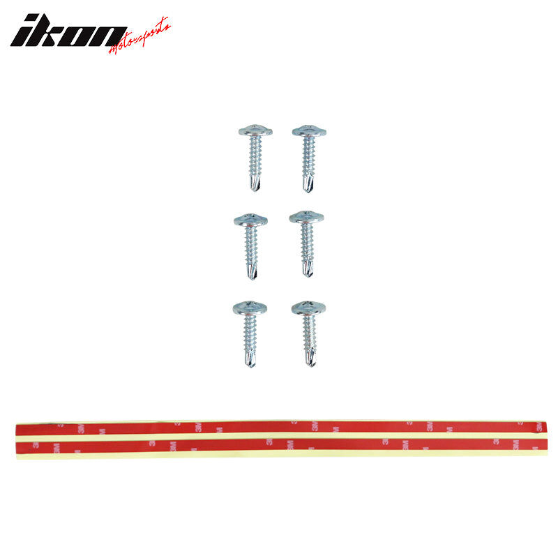 2016-2018 Nissan Maxima Sedan Polyurethane Black Rear Bumper Diffuser