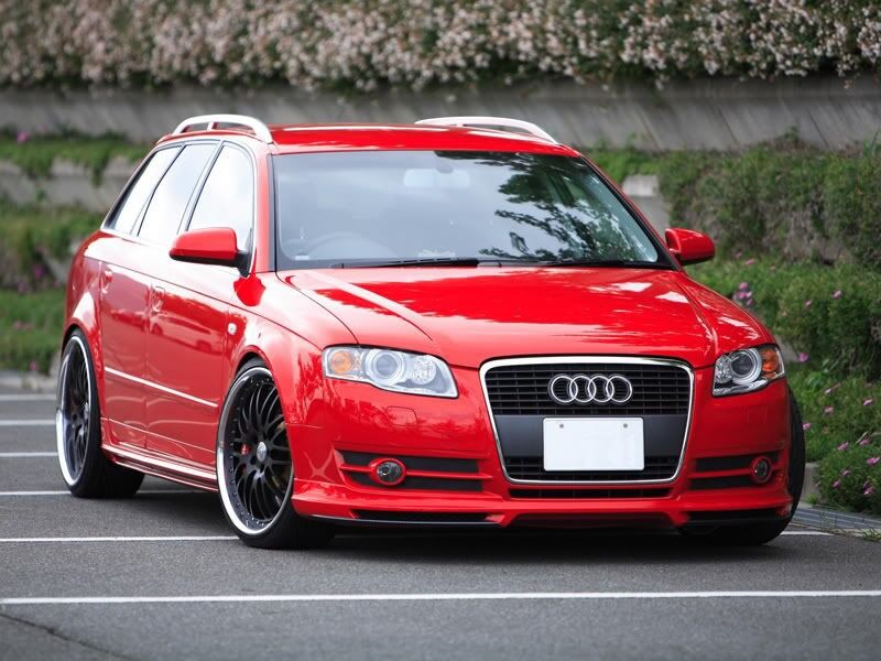 2006-2008 Audi A4 B7 Bumper Lip Spoiler ABT Poly-Urethane