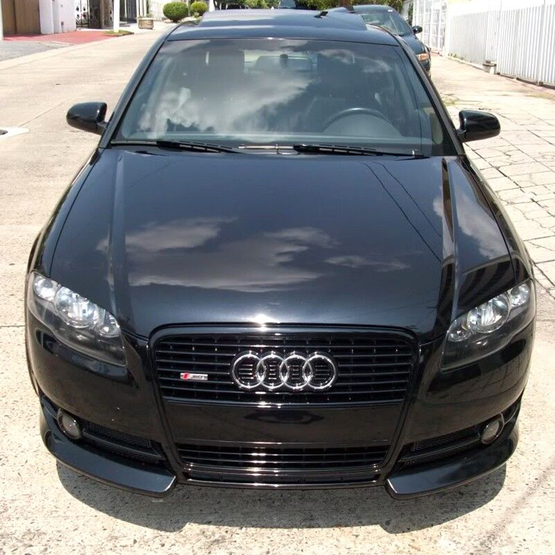2006-2008 Audi A4 Bumper Lip Spoiler Pouly-poly-Urethane 2PC