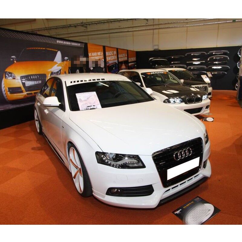 2009-2010 Audi A4 Bumper Lip Spoiler Reiger Style Poly-Urethane