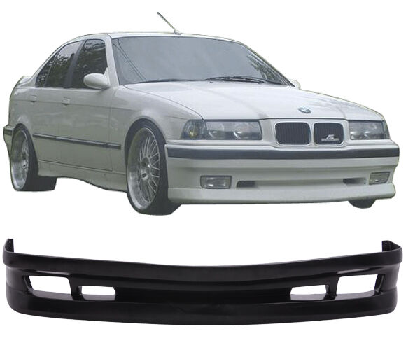 1992-1998 BMW 3-Series E36 2PC Polyurethane Front Bumper Lip - IKN-BLF-BE362ACS-PU