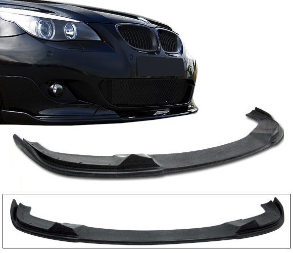 2004-2009 BMW E60 Front Bumper Lip Hamann Poly-Urethane FOR OEM Mtech - BLF-BE60