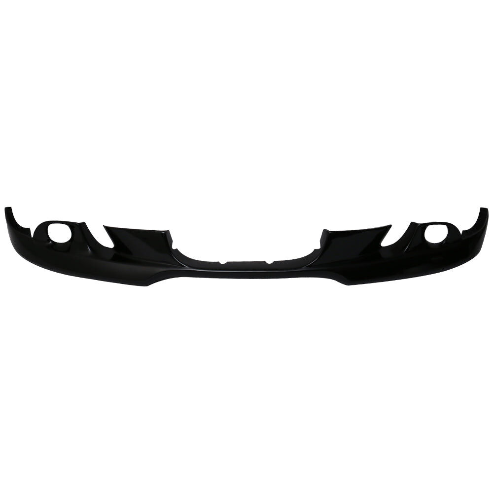 2004-2007 BMW 5-Series E60 Polyurethane Painted # 475 Black Sapphire Metallic Front Bumper Lip