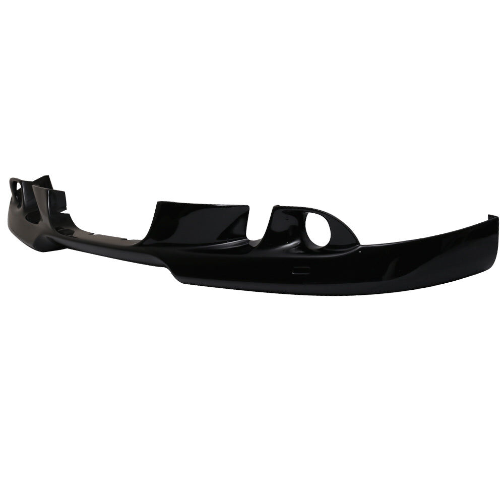 2004-2007 BMW 5-Series E60 Polyurethane Painted # 475 Black Sapphire Metallic Front Bumper Lip
