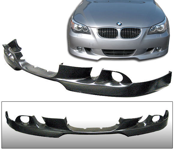 2004-2007 BMW E60 Front Bumper Lip AC Style Poly-Urethane - BLF-BE60M-PU
