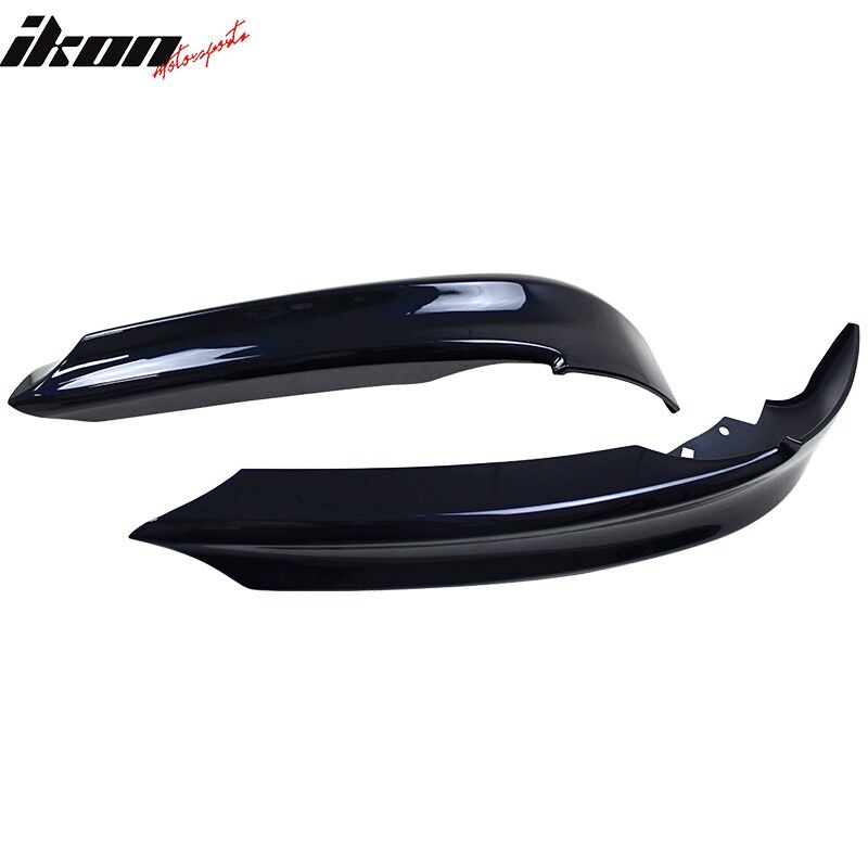 2005-2008 BMW 3-Series E90 Sedan OE Front Bumper Lip Splitter Painted #A35 Monaco Blue Metallic