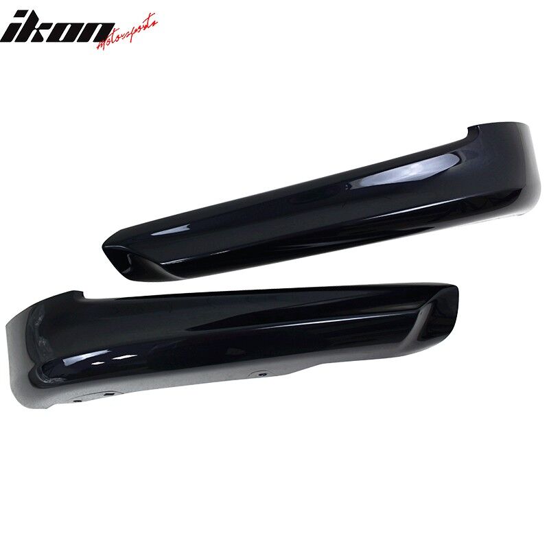 2005-2008 BMW 3-Series E90 Sedan OE Front Bumper Lip Splitter Painted #A35 Monaco Blue Metallic