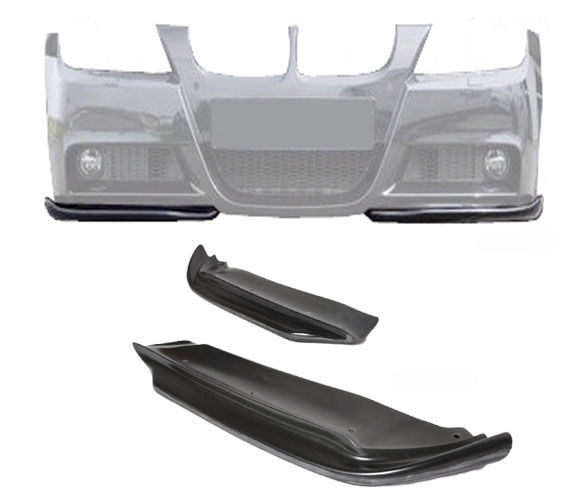 2005-2008 BMW E90 Front Lip H-Style M-tec Only Poly-Urethane 2PC - BLF-BE90MT2-P