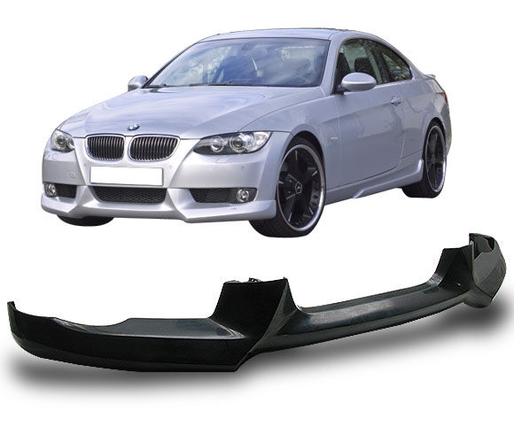 2007-2009 BMW E92 Front Bumper Lip Type-A Poly-Urethane - BLF-BE92A-PU