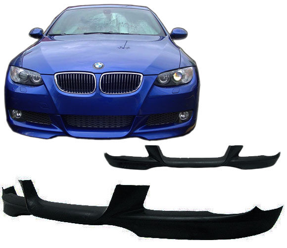 2007-2010 BMW E92 2DR Front Bumper Lip OEM Style Poly-Urethane - BLF-BE92M-PU