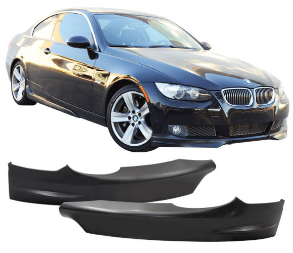 2007-2010 BMW 3-Series E92 2DR M-Tech Polypropylene Front Bumper Lip - IKN-BLF-BE92M2P-PP