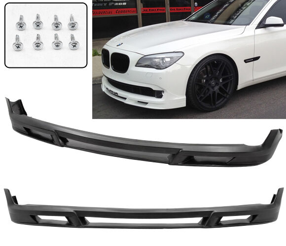 2009-2012 BMW 7-Series F01/F02 B7 Polyurethane Front Bumper Lip - IKN-BLF-BF01AL-PU
