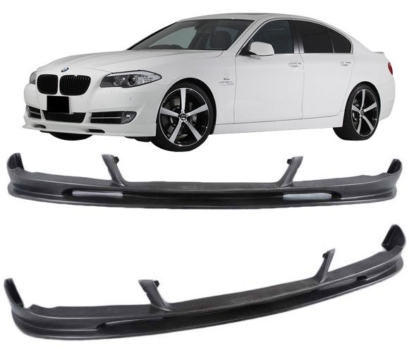 2010-2013 BMW F10 5-Series Front Bumper Lip 3D Style Poly-Urethane - BLF-BF103D-