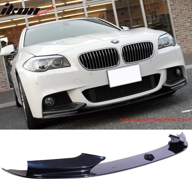 2011-2016 BMW 5-Series F10 4DR Sedan Front Bumper Lip Two Tone Imperial Blue Metallic #A8