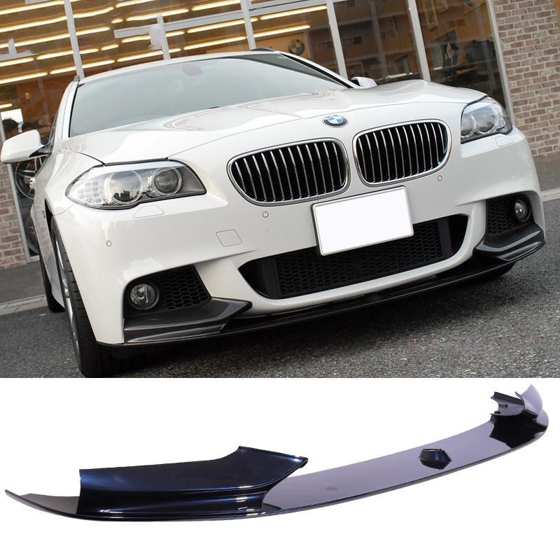 2011-2016 BMW 5-Series F10 4DR Sedan Front Bumper Lip Two Tone Imperial Blue Metallic #A8 - BLF-BF10MP-2T-A89