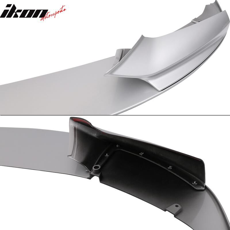 2011-2016 BMW 5-Series F10 4DR Sedan Front Bumper Lip Titanium Silver Metallic #354