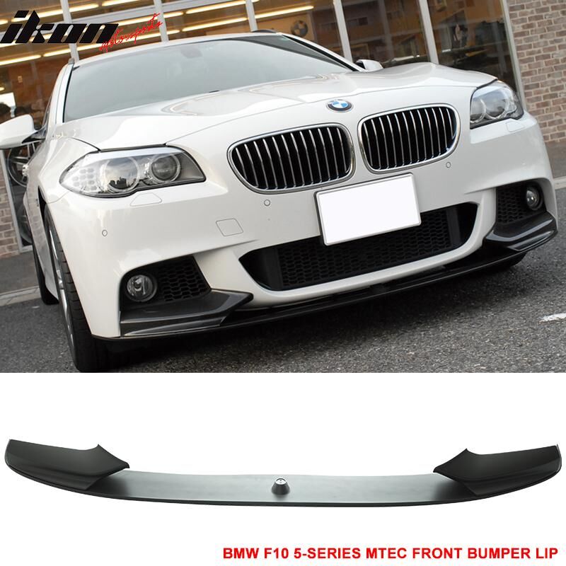 2011-2016 BMW 5-Series F10 Polypropylene Performance Style Front Bumper Lip