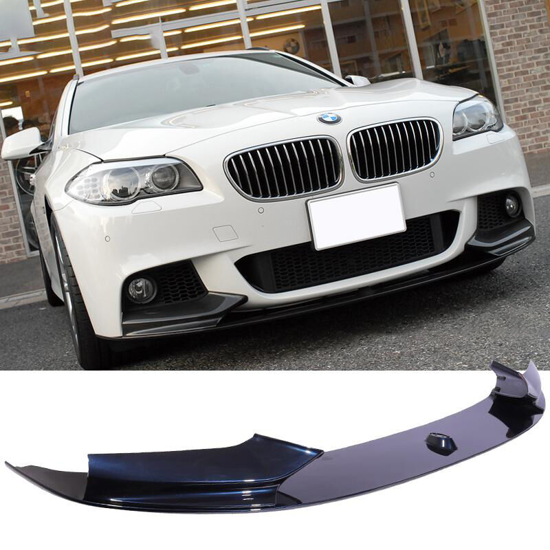 2011-2016 BMW 5-Series F10 4DR Sedan Front Bumper Lip Imperial Blue Metallic #A89 - BLF-BF10MP-PP-A89