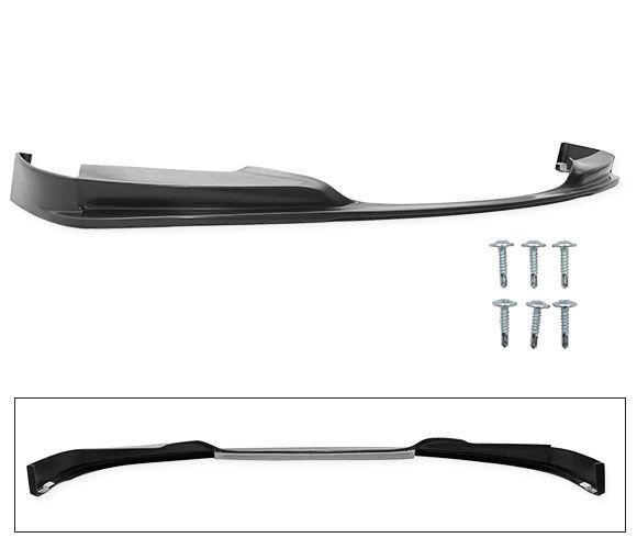 2011-2016 BMW 5-Series F10 MSport/MTech Sedan 3D Polyurethane Front Bumper Lip - IKN-BLF-BF10MT3D-PU