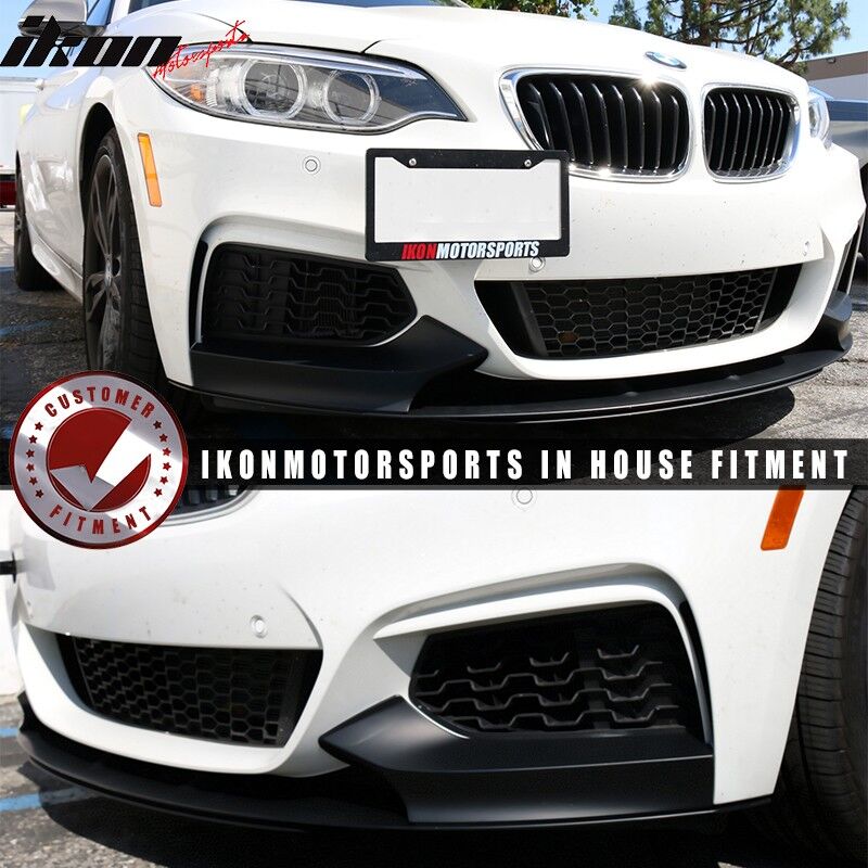 2014-2017 BMW 2-Series F22 MSport Peformance Polypropylene Front Bumper Lip