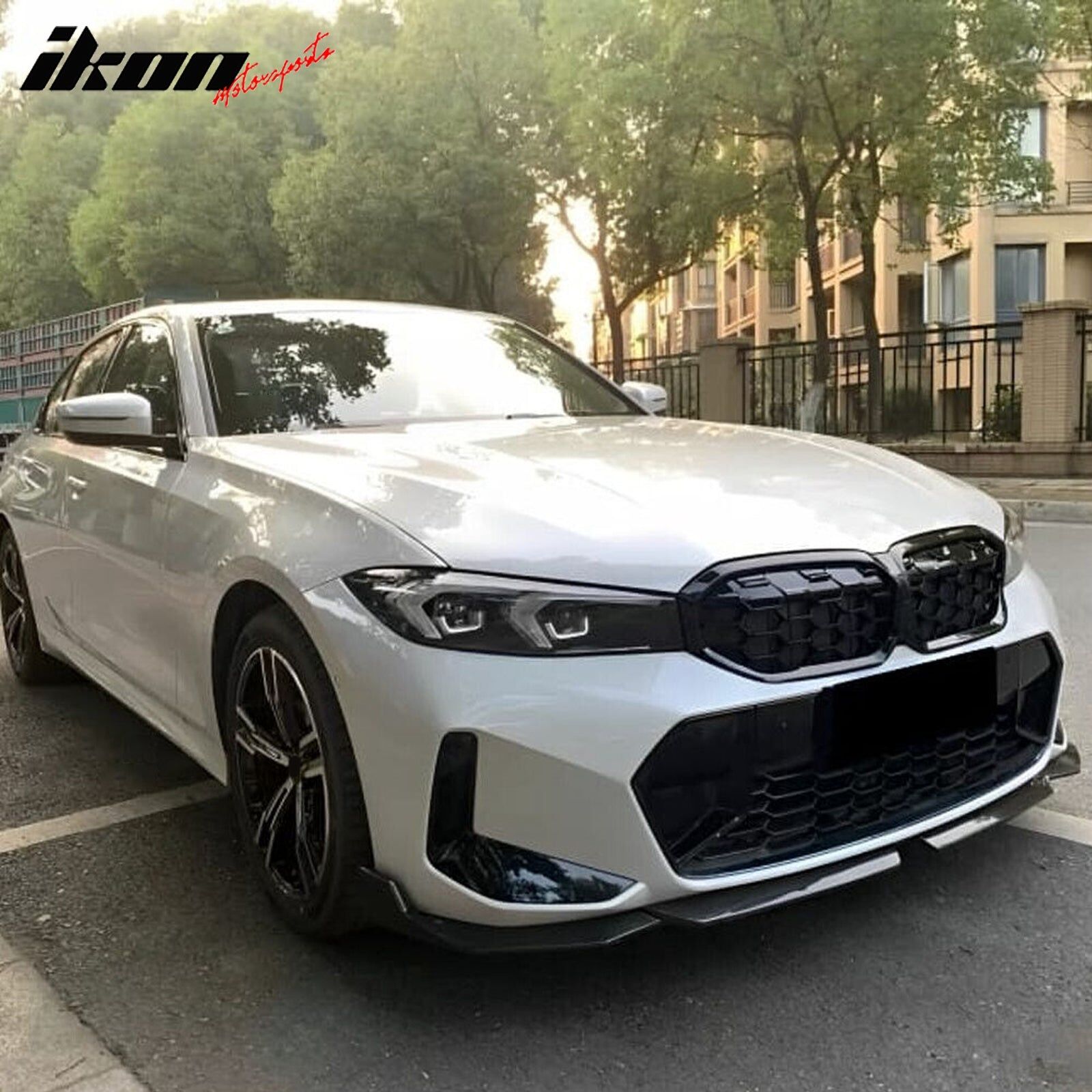 2023 BMW 3-Series M340i G20 M-Performance Style Front Bumper Lip