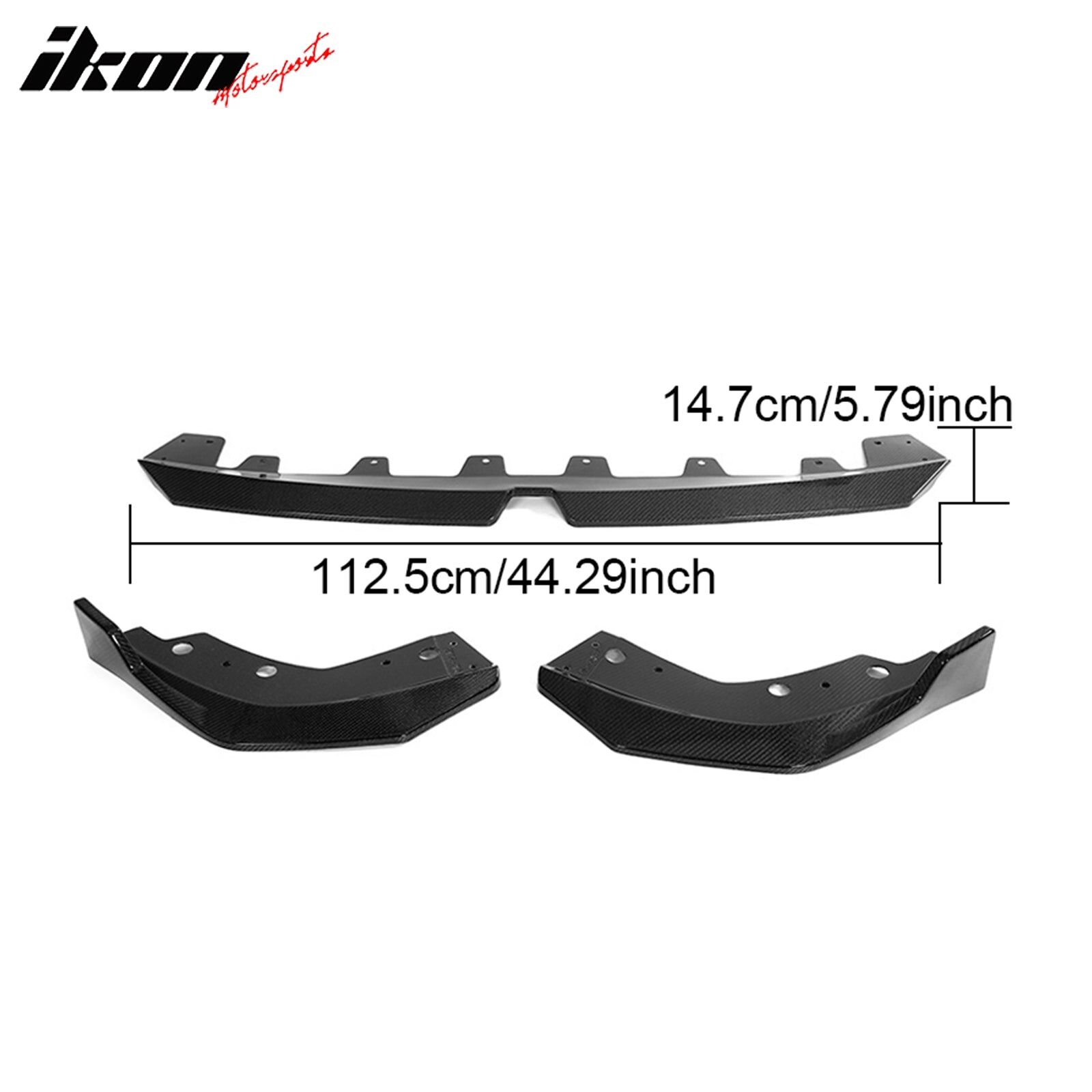2023 BMW 3-Series M340i G20 M-Performance Style Front Bumper Lip