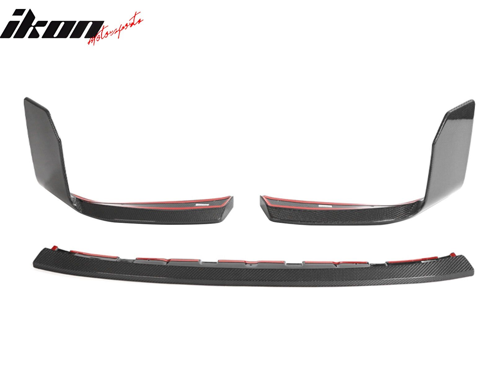 2023-2024 BMW 2-Series M2 G87 M-Performance Style Front Bumper Lip 3PCS