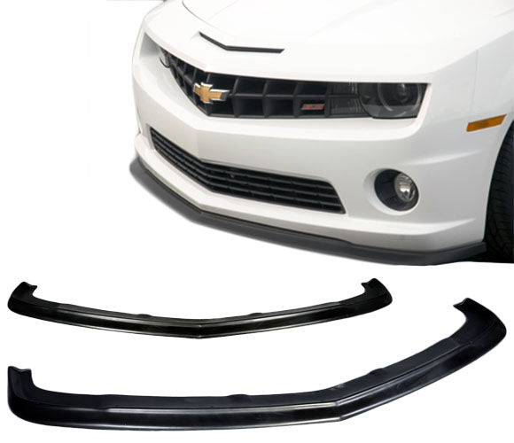 2010-2013 Chevy Camaro V8 Type-ZL1 Polyurethane Front Bumper Lip - IKN-BLF-CC10V8SLP-PU