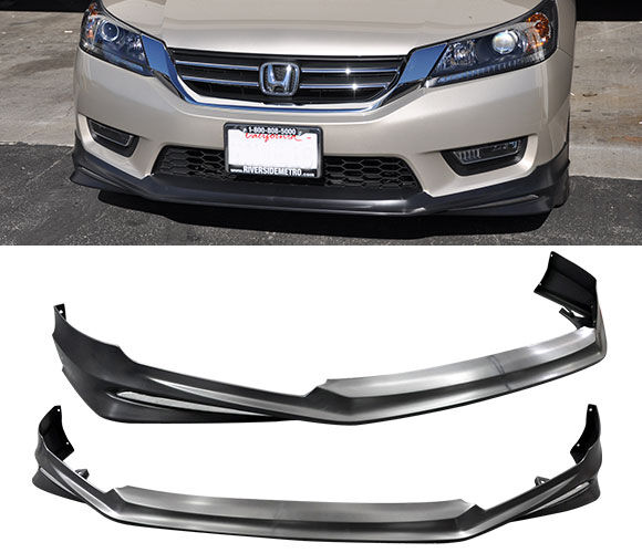 2013-2015 Honda Accord 4DR Sedan Modulo Polypropylene Front Bumper Lip - IKN-BLF-HA134OE-PP