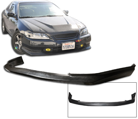 1998-2000 Honda Accord 2DR Front Bumper Lip TCS Style Poly-Urethane - BLF-HA982T